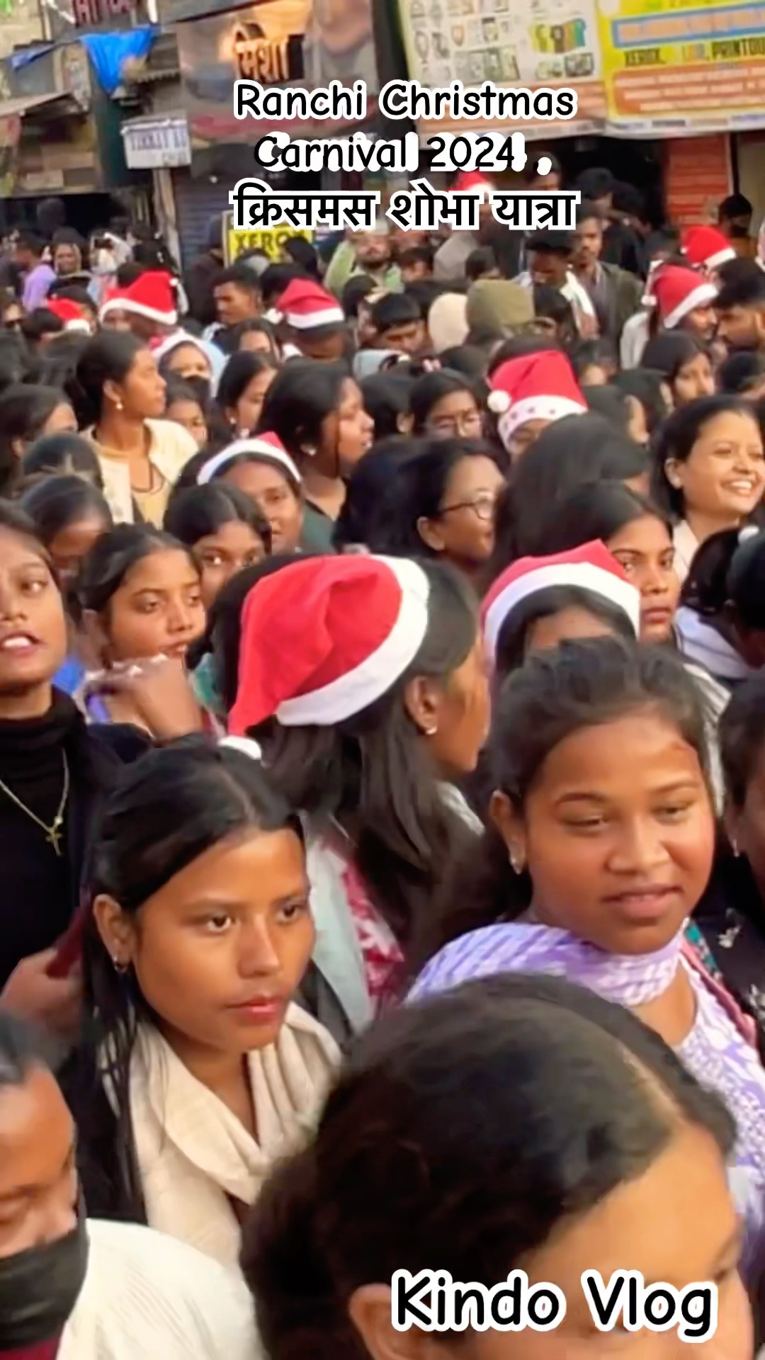 Ranchi Christmas Carnival 2024 , क्रिसमस शोभा यात्रा/video153